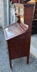 VICTORIAN OAK DENTAL/MEDICAL CABINET