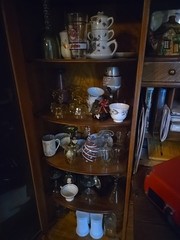 Antique Secretary Side By Side Desk