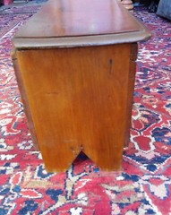 Pennsylvania Dutch Early American Antique Mini Chest 18th Century Tulips