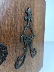 Art Deco Antique Medicine Apothecary cabinet wall hanging Bathroom Shaving cabin