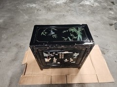 antique china hand carved cabinet