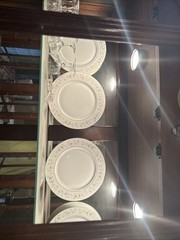 Antique China Cabinet (working lights) Great Condition, Beautiful Oak Color