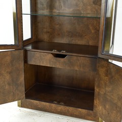 Tomlinson Mid Century Display Cabinet – Pair