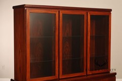 Skovby Danish Modern Rosewood Display China Cabinet