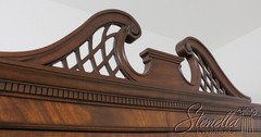 L55667: HENKEL HARRIS #2368 Mahogany 4 Door Breakfront