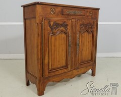 61044: DREXEL HERITAGE Country French Cherry Server Bar Cabinet