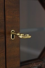 L55667: HENKEL HARRIS #2368 Mahogany 4 Door Breakfront