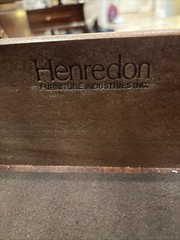 Henredon Mahogany China Cabinet