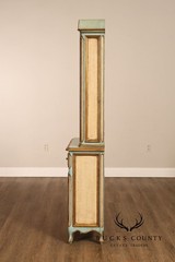 Venetian Style Hand Painted Florentine Cabinet On Stand
