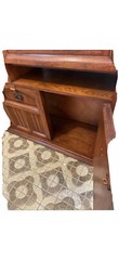 antique hutch cabinet