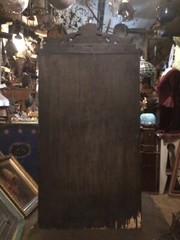 RARE Antique Carved Cupid Floral Cabinet One Of A Kind Piece 65” Shipping Ok