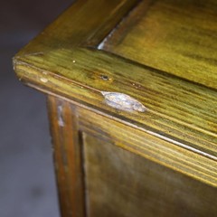 Antique Furniture Classics LTD Chinese Mahogany & Yew Credenza C1920