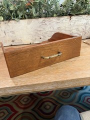 Antique Wood Globe / Macey Single File Drawer Rare Find