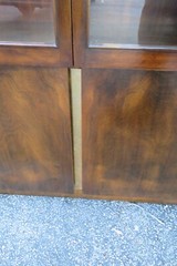 John Widdicomb Hollywood Regency China Display Cupboard Cabinet 5291