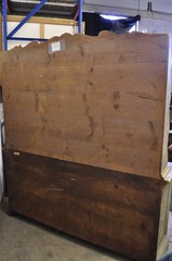 Italian Provincial French Country Large Cupboard Cabinet Hutch by Trouvailles