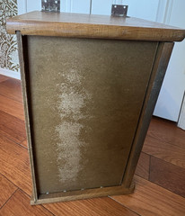 Rare Breadbox Vtg Under Cabinet Mount Space Saver Wooden MCM