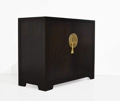 1960s Chinoiserie Michael Taylor for Baker Furniture Far East Collection Bar Cab