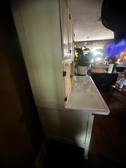old vintage Hoosier cabinet