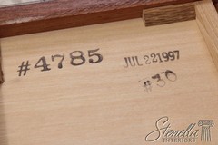 72939: STICKLEY Mahogany Chippendale Style Breakfront China Cabinet