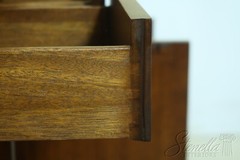 L53296EC: Adam Design Mahogany Dome Top China Cabinet 1 of 2