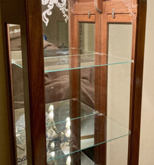 *Local Only* Vintage PHILIP REINISCH Curio Cabinet 72″ x 18″ Bright BEAUTIFUL!