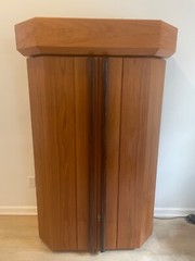 Antique Teak Furniture/Cabinet; excellent condition, multipurpose furniture