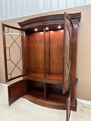 Baker Bowfront China Cabinet