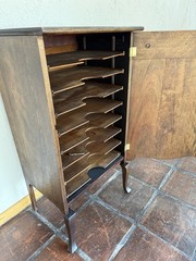 Restored Antique Sheet Music Cabinet With Original Hardware