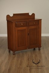 Antique Country Style Jelly Cupboard With Two Drawers
