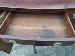 Grand American Mahogany Sideboard early 19thc
