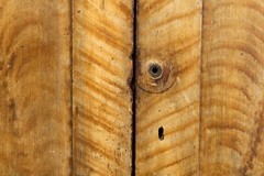 Circa 1805 American Grain-Painted Corner Cabinet Cupboard, ex. Sothebys