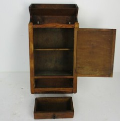 Kitchen Medicine Apothecary Apothecary Bathroom Cabinet Letterbox Beveled Glass