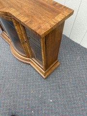 67663 American of Martinsville Serpentine Buffet with Glass Doors