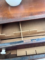 Antique Howard Two Drawer Cabinet