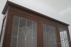 72365: STICKLEY Mission Oak Arts & Crafts China Cabinet