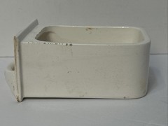 Dutch Delft Nagelen Spice Cabinet Labeled Drawer Antique Replacement Has Chips