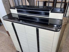 Vintage Art Deco Dental Cabinet 18 Drawers 3 Bins Antique Medical Apothecary