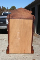 Spectacular Walnut Victorian Credenza Cabinet with Fabulous Marquetry Inlay