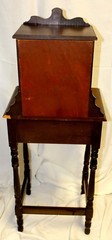 *RARE* Antique Early 20th Century Mahogany Telephone Cabinet with Stand