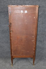 Francois Linke French Louis XV Style Bronze Mounted Narrow Vitrine C. 1915