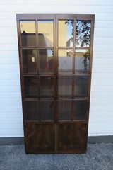 John Widdicomb Hollywood Regency China Display Cupboard Cabinet 5291