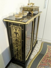 Little Showcase in Boulle marquetry Louis XIV style XVIIIe period perfect condi