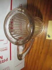 HOOSIER CABINET ORIGINAL OPEN TOP SPICE JAR LOT # 7-M