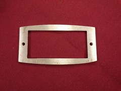 Vintage Library / File Card Catalog Drawer Card Label Holder Hardware Parts