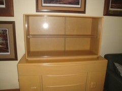 Heywood Wakefield Mid Century Modern Dining Room Server/Buffet and China Cabinet