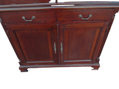 62867 Mahogany Curio China Cabinet