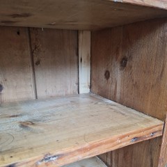 vintage/Antique Apothecary drawers in scratch built unit house home office