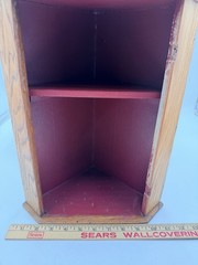 Antique c.1800’s Hanging/Setting Corner Cupboard Primitive
