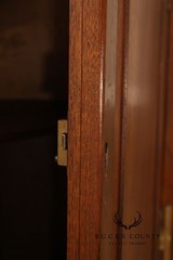 Henkel Harris Solid Mahogany Federal Style Corner Cabinet