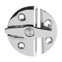 Turn Button Catch Rotate Latch Lock for Boat Door Cabinet Hatchway Marine